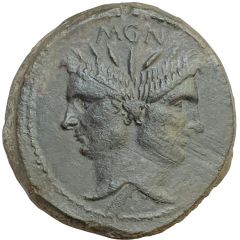 As - Sextus Pompeius MGN / PIVS IMP