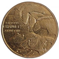 Jeton Touristique - Monnaie de Paris - Grotte Chauvet 2 - Ardèche