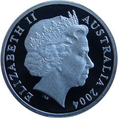 1 Dollar - Elizabeth II 4th Portrait - Eureka Stockade - Silver Proof