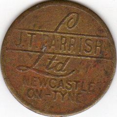 Token - 50 Pence J.T. Parrish