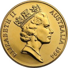 200 Dollars - Elizabeth II 3rd Portrait - Tasmanian Devil - Gold Bullion Coin
