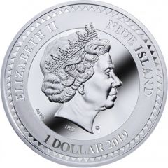 1 Dollar - Elizabeth II Pallas Athene