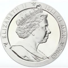 1 Crown - Elizabeth II Olympic Games Athens - Swimming, Silver Proof