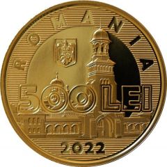 500 Lei Coronation of King Ferdinand I and Queen Maria
