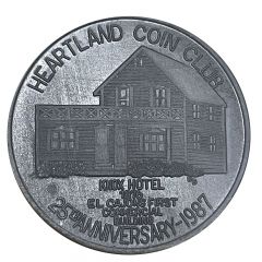 Medal - Heartland Coin Club 25th Anniversary