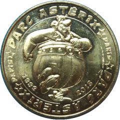 Monnaie de Paris Tourist Token - Parc Astérix 1989-2013 - Obélix