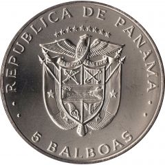5 Balboas Belisario Porras