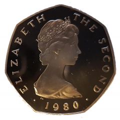 50 Pence - Elizabeth II Odin`s Raven