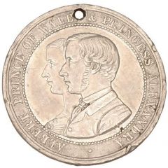 Medalet - Victoria Royal Wedding, Brookes & Adams