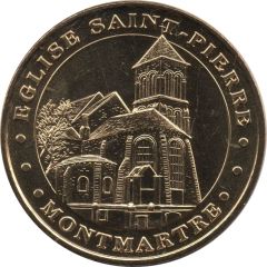 Monnaie de Paris Tourist Token - Montmartre Eglise Saint-Pierre