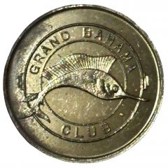 Token - 3 1/2 Shillings - Grand Bahama Club Freeport