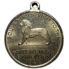 Medal - British Empire Exhibition 1924 St. Paul`s Cathedral