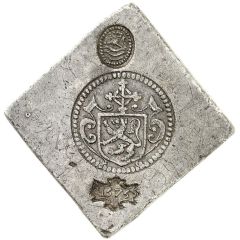 1/2 Daalder Pewter, Klippe, Zeeland mark