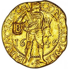 1 Ducat Gelderland Countermark
