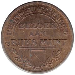 Visit medal - Royal Dutch Mint