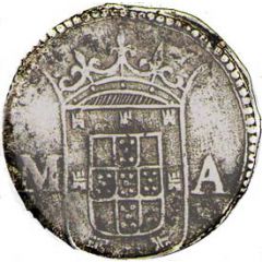 2 Tangas - Filipe III Goa mint, date reverse