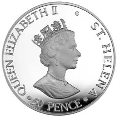 50 Pence - Elizabeth II Queen Mother
