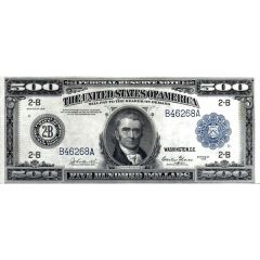 500 Dollars Large-Size Federal Reserve Note