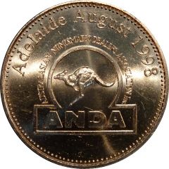 Medal - Diamond Jubilee 1938 Crown 1998 Adelaide ANDA Show