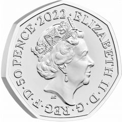 50 Pence - Elizabeth II 5th portrait, Harry Potter