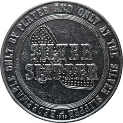 1 Dollar Gaming Token - Silver Slipper Las Vegas, Nevada