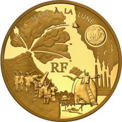 100 Euros De la terre à la Lune