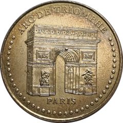 Monnaie de Paris Tourist Token - Paris Arc de Triomphe