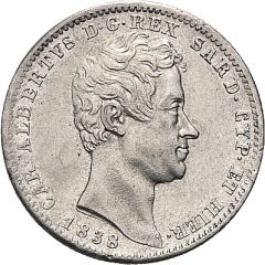 1 Lira - Carlo Alberto