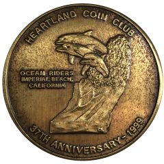 Medal - Heartland Coin Club 37th Anniversary