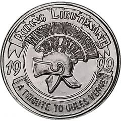 Mardi Gras Token - Bacchus A Tribute to Jules Verne, New Orleans, Louisiana