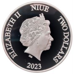 2 Dollars - Elizabeth II Posthumous, Year of the Rabbit