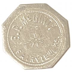 10 Cents - B.P. McGinty Fairview, Kansas