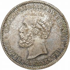 2 Kroner - Oscar II