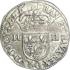 1/4 Écu - Louis XIII 1st type