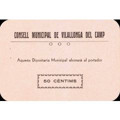 50 Céntimos Vilallonga del Camp