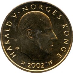 20 Kroner - Harald V Niels Henrik Abel
