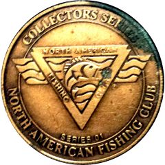 Token - North American Fishing Club Collector`s Series 1 - Largemouth Bass