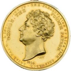 Award - George IV Preservation of Life from Shipwreck, gold