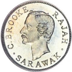 10 Cents - Charles Brooke Rajah