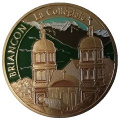 Token - Souvenirs et Patrimoine Briançon - La collégiale