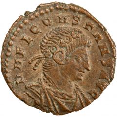 Nummus - Constans I GLORIA EXERCITVS, One standard, Rome