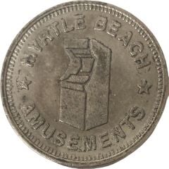Game Token - Myrtle Beach Amusements Myrtle Beach, South Carolina