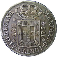 150 Réis - Maria I