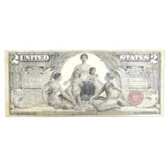 2 Dollars Silver Certificate, `Educational Series`