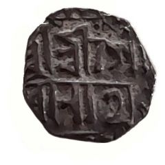 1/8 Rupee - Gaurinath Singha