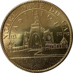 Medal - Basilica of Notre-Dame Du Cap Trois-Rivières. Quebec