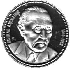Token - Chancellors and Presidents of Germany Konrad Adenauer