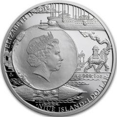 1 Dollar - Elizabeth II Nautilus