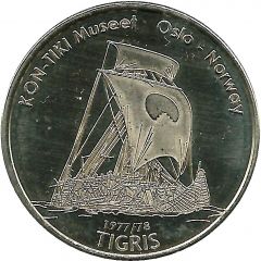 Kon-Tiki Museum - Tigris Norwegian Heritage Collectors Coin