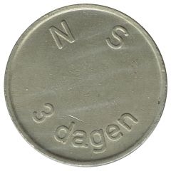 Token - 3 dagen NS Nederlandse Spoorwegen